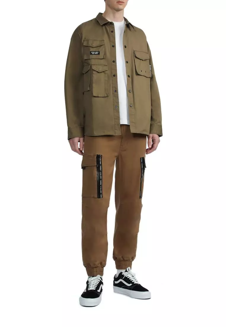 Buy izzue Military jacket 2023 Online | ZALORA Singapore