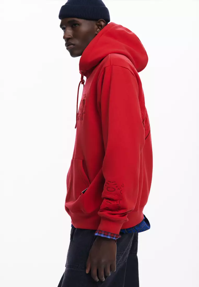 Tiger Embroidered Sweatshirt