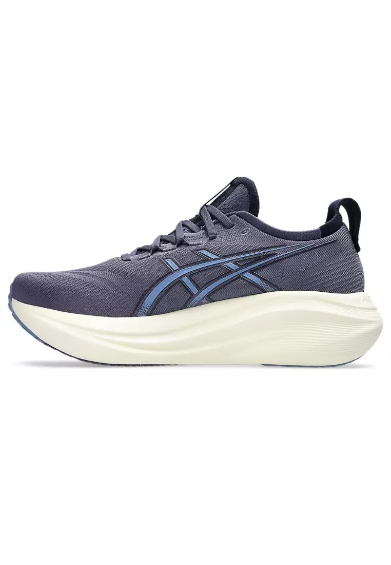 GEL-NIMBUS 27 (2E WIDE) MEN RUNNING SHOES (BLUE)
