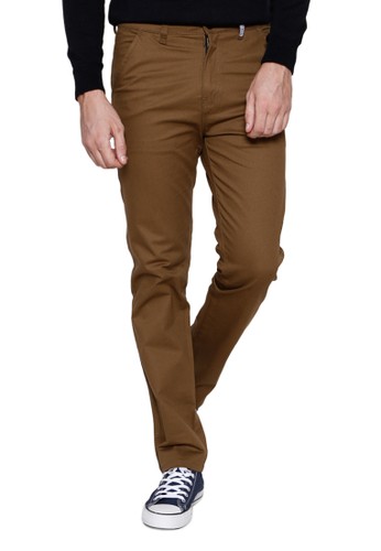 Jual OliveInch Raxton Tan Chino  Original ZALORA  Indonesia