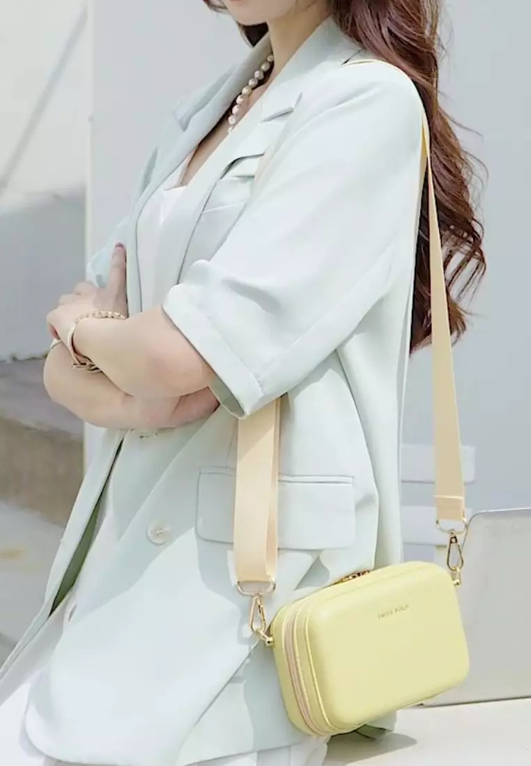 Women's Sling Bag / Crossbody Bag - Yellow