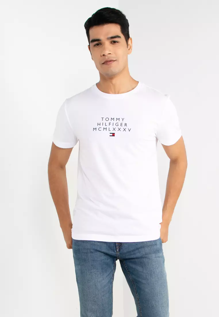 Buy Tommy Hilfiger Small Centre Graphic Tee 2024 Online ZALORA