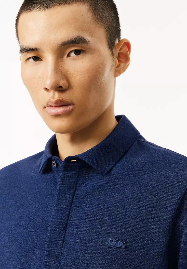Buy Lacoste Men's Long-sleeve Lacoste Paris Polo Shirt Regular Fit