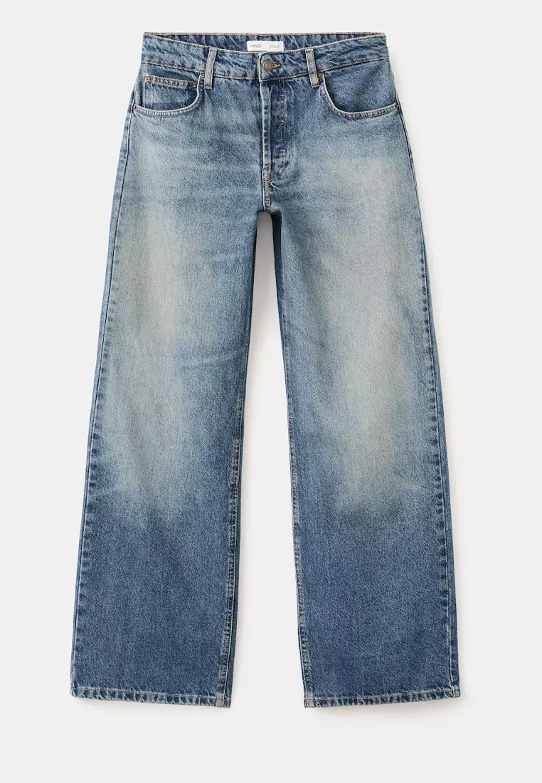 Straight Low-Waist Jeans