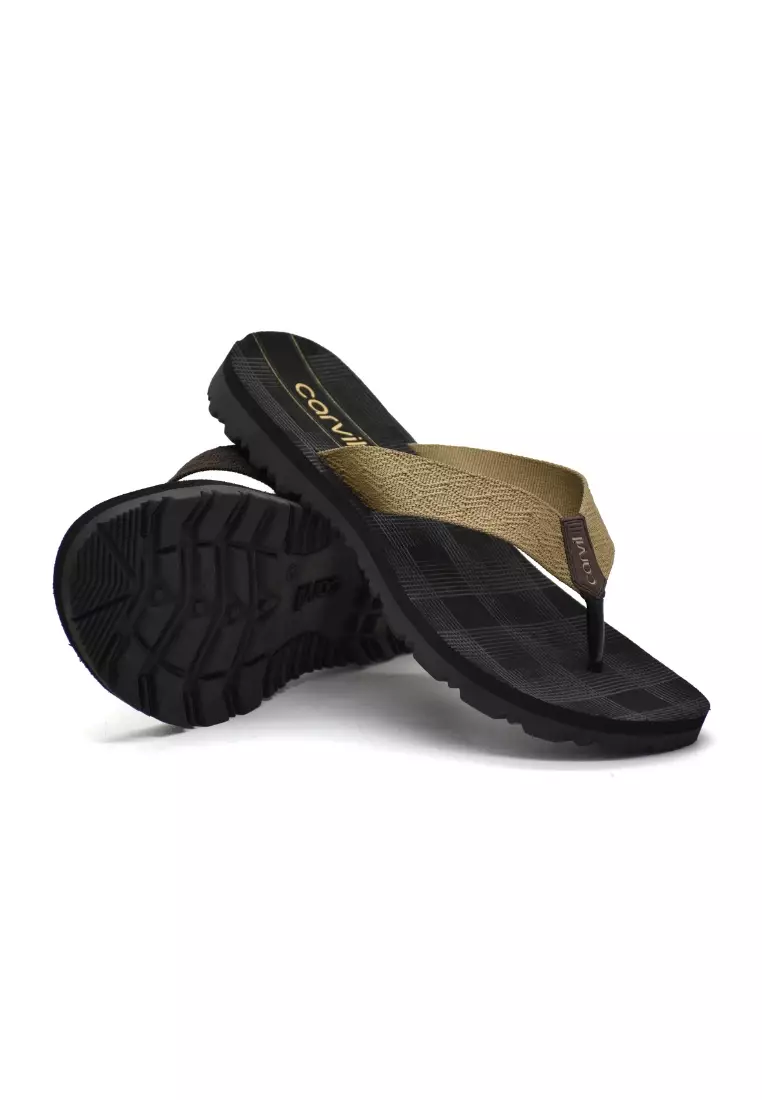 Carvil Sandal Pria Rovigo-M Beige