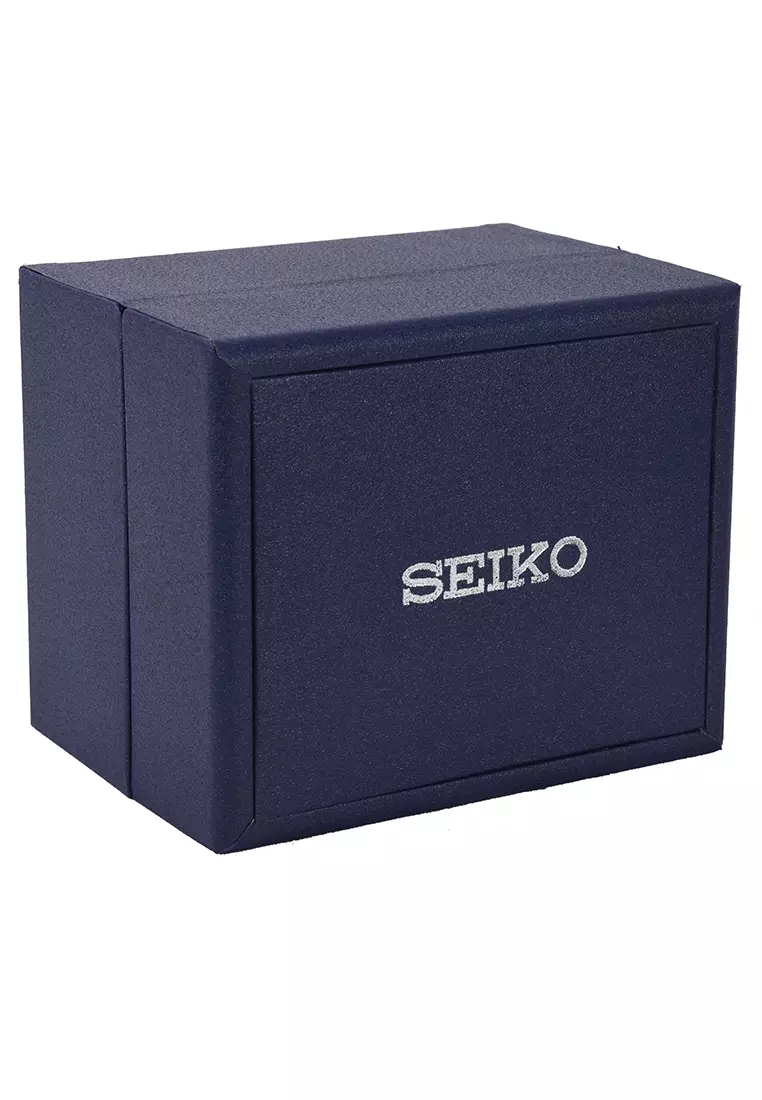 Seiko Chronograph Perpetual Neo Classic Alarm - Jam Tangan Pria - Silver - Stainless Steel Bracelet - SPC123P1