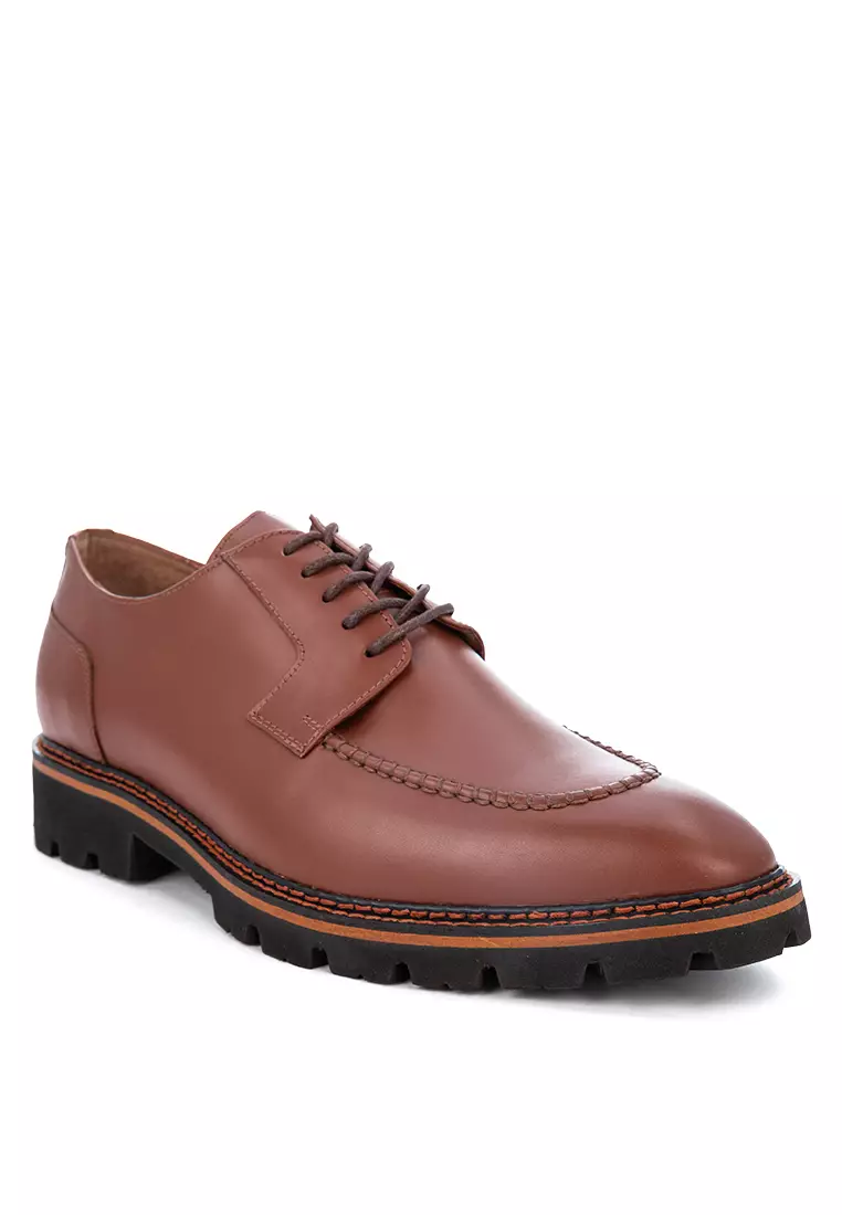 Discount on Bristol Shoes  shoes - SKU: Skylator Alexander Brown Derby Elevator Shoes
