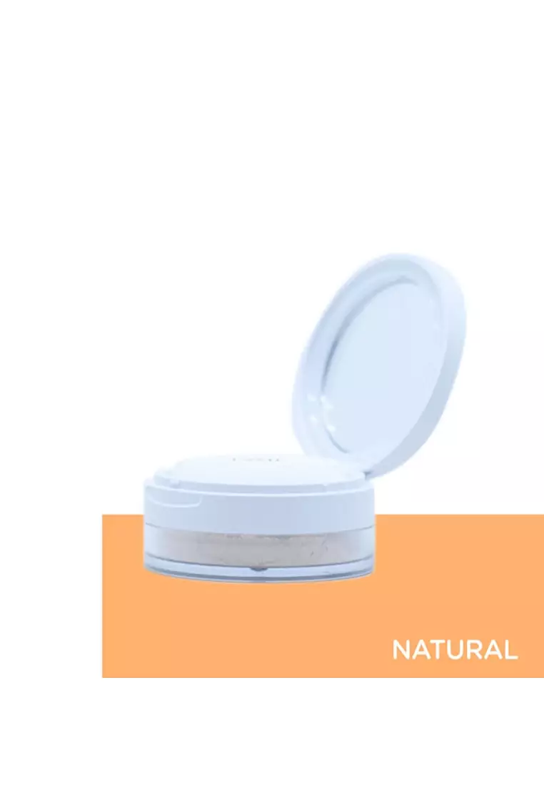 ERHA Esme True Matte Normal Skin Types Natural 15G Bedak Wajah Kulit Normal