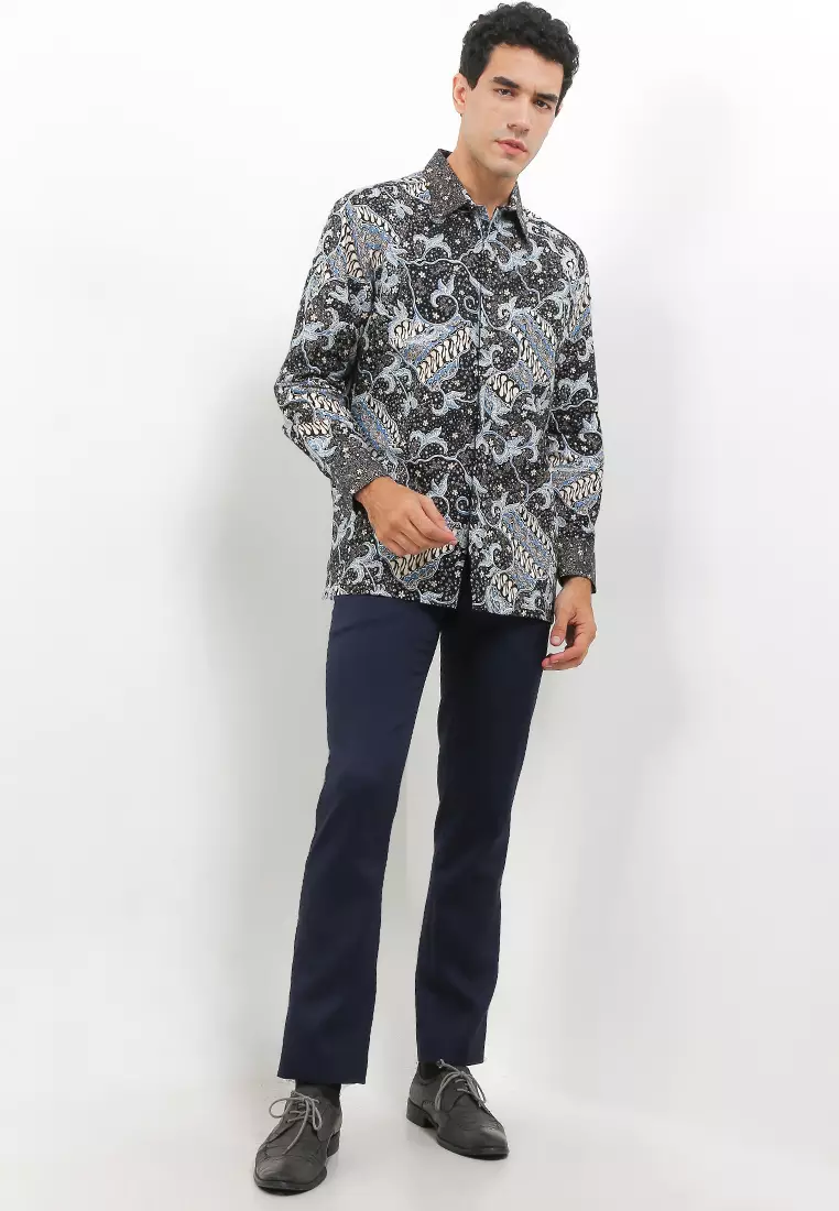 Kemeja Body Fit Batik Sawat Seno