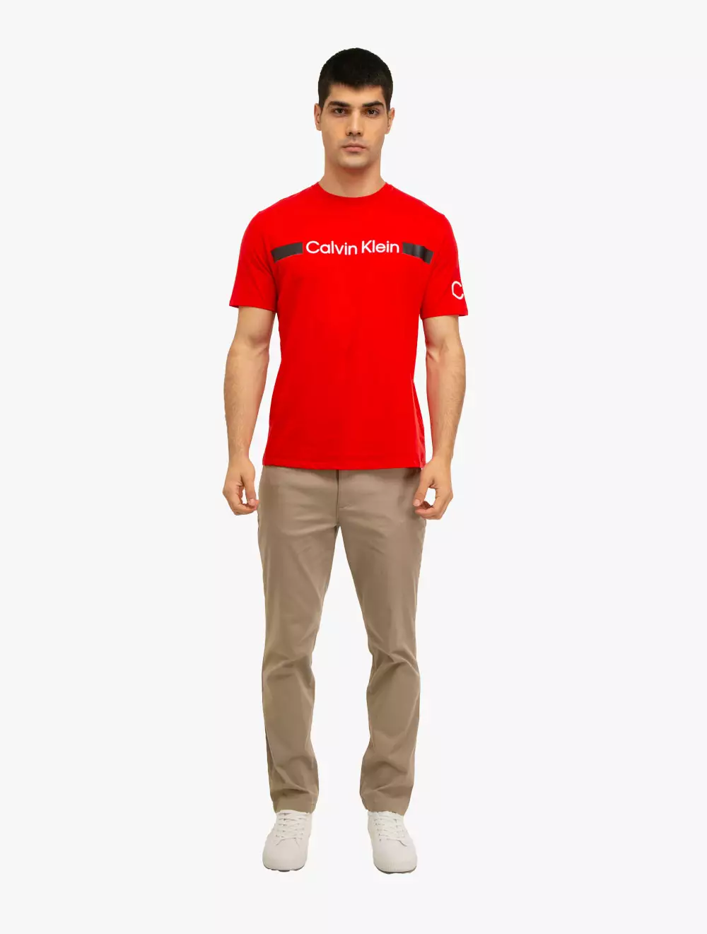 Calvin klein sales red stripe jeans