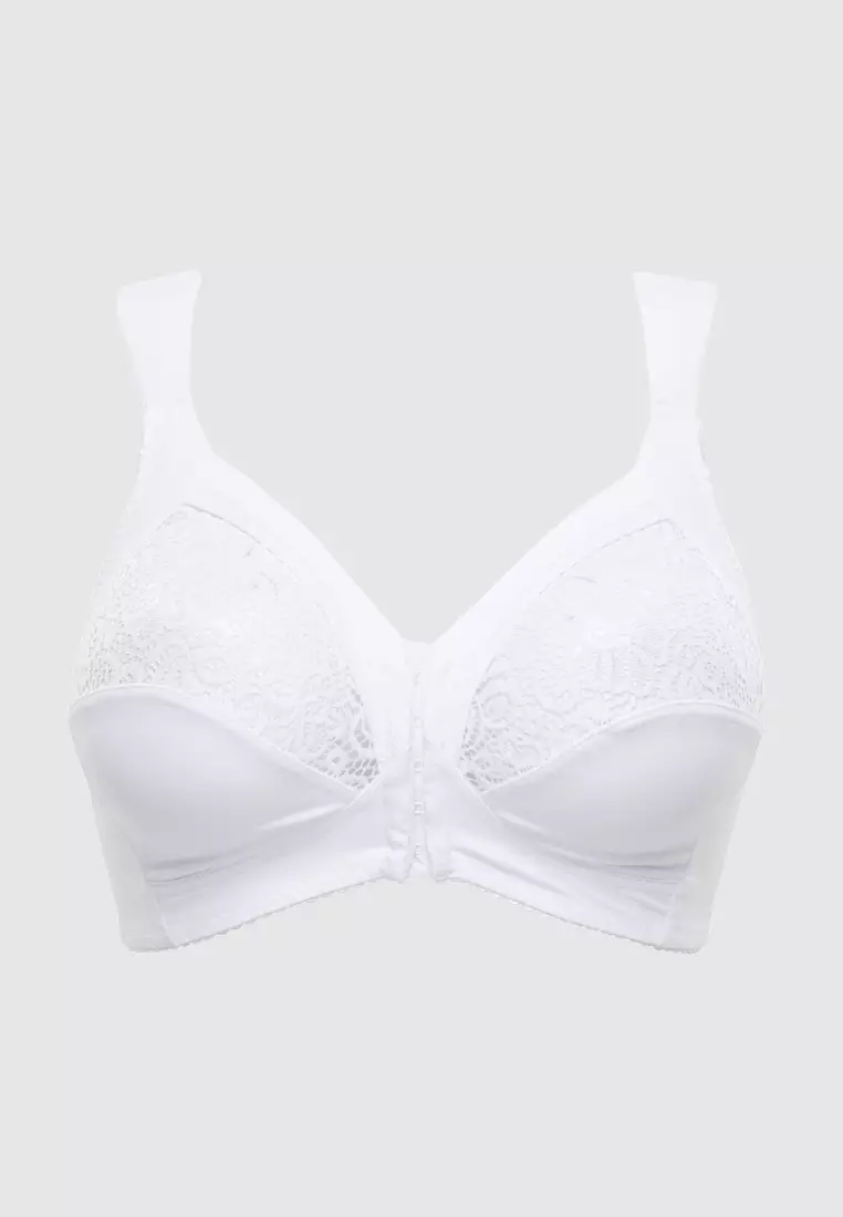 Buy Sans Complexe Clara Wirefree Front Closure Bra with Lace Online