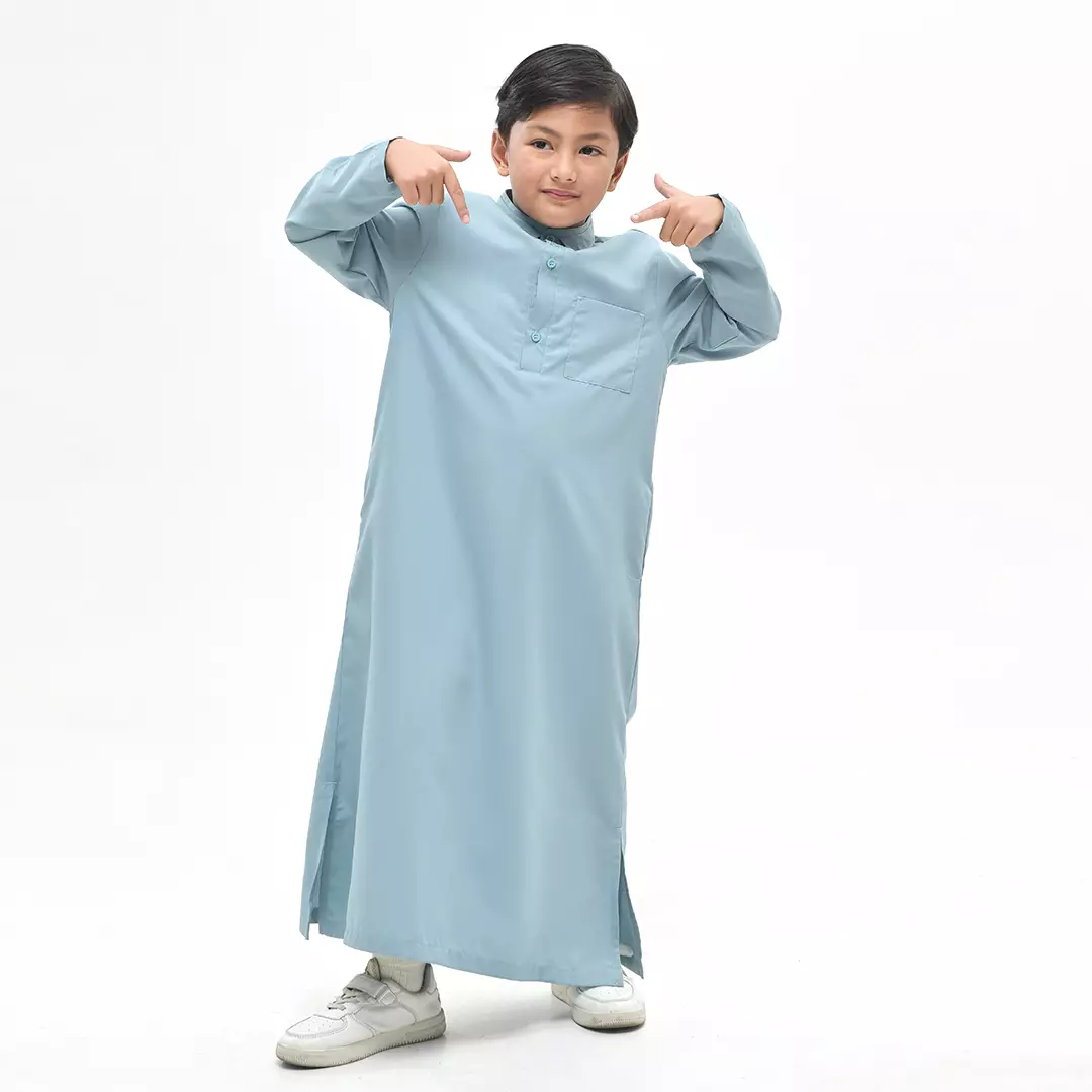 Rabbani - Jubah Koko Anak Laki-Laki Lengan Panjang Bani Batuta Jukid Maxi Ayoub - Wardah