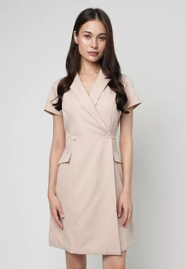 Giavanna Double Breasted Dress