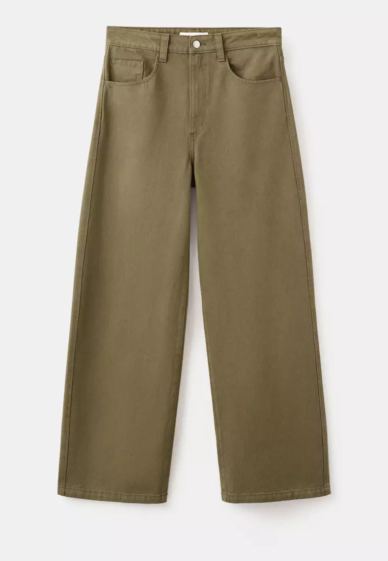Mid-Rise Balloon Jeans