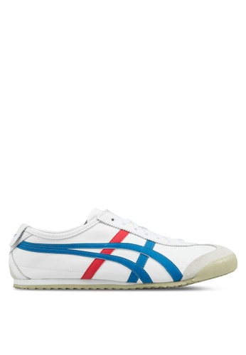 Onitsuka Tiger white and blue Mexico 66 Shoes ON067SH10DSFMY_1