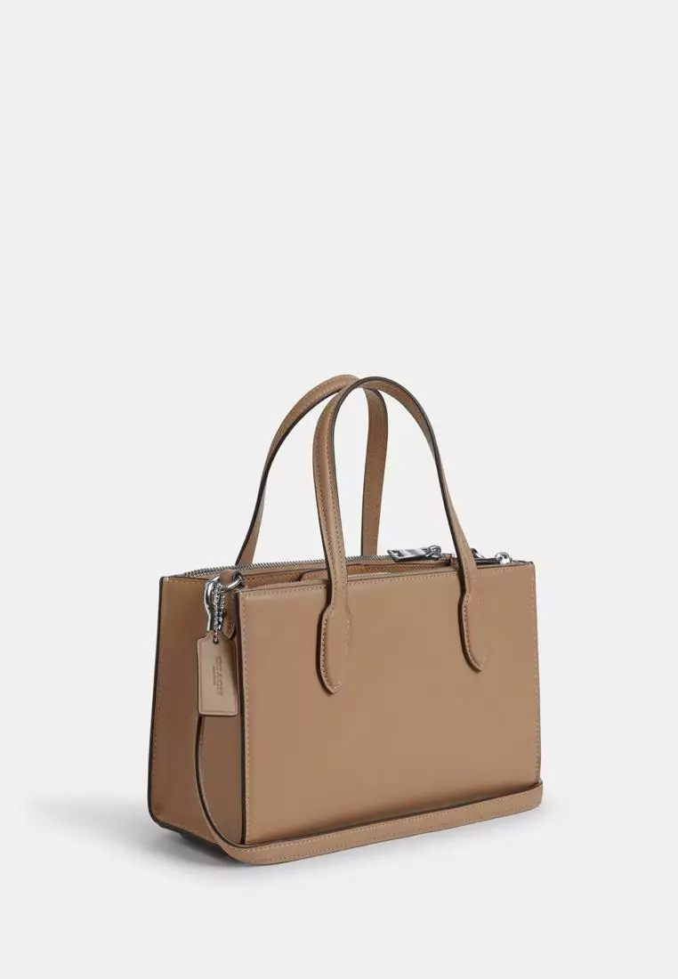 Coach Nina Small Tote Taupe