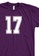 MRL Prints purple Number Shirt 17 T-Shirt Customized Jersey 9F26CAA9177299GS_2