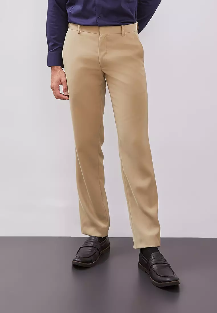 Jobb Lucido Celana Panjang Pria Slim Fit Khaki