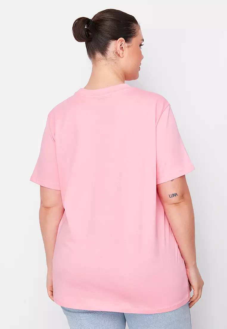 Plus Size Cotton Boyfriend T-Shirt