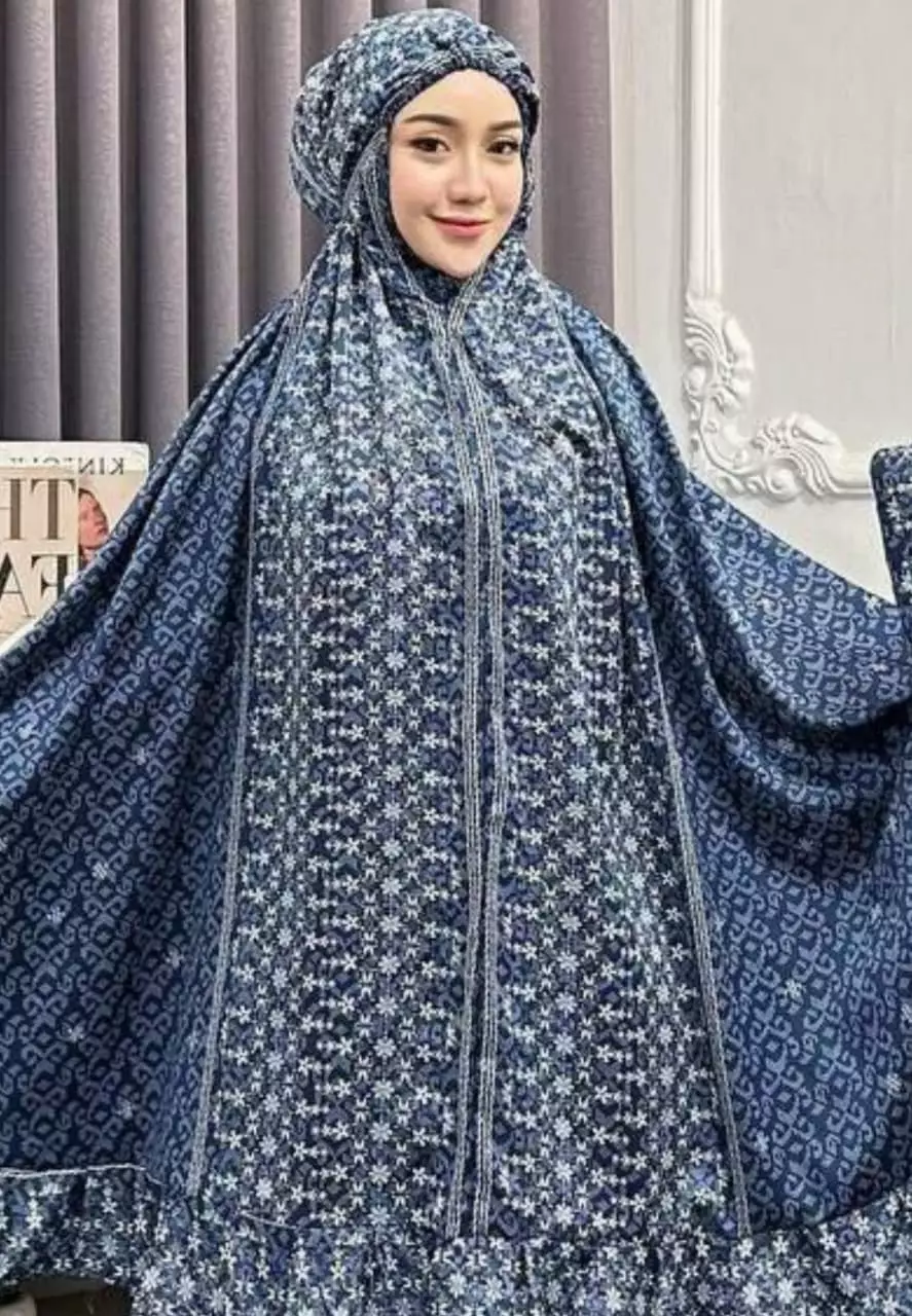 Mukena Toinwan Navy Premium MYA