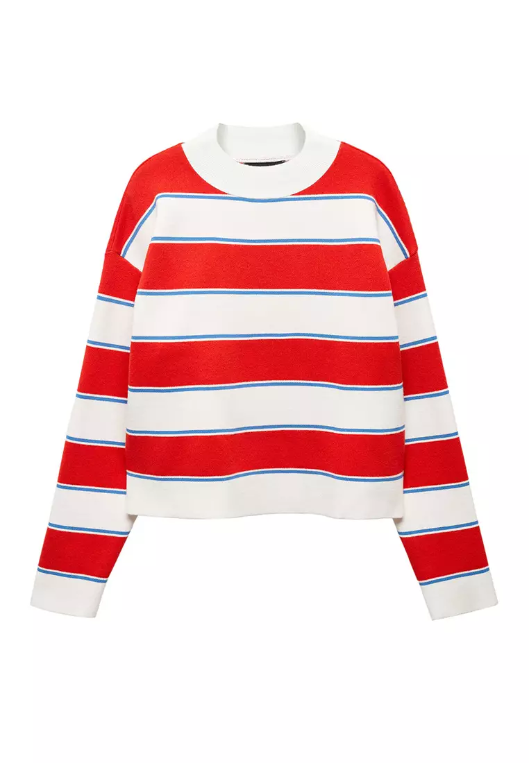 Buy Mango Wide Striped Sweater 2024 Online ZALORA Singapore