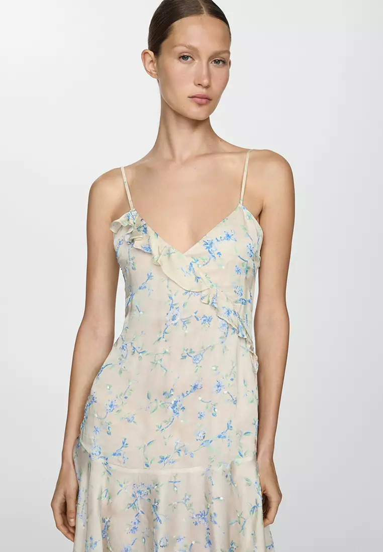 Floral Ruffled Dress