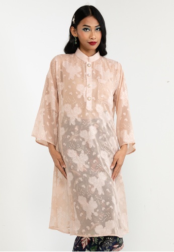 MASLEA beige Baju Kurung Riau 13212AA9124F4FGS_1