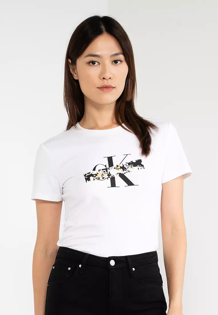 Calvin Klein Censored Monogram Tee - Calvin Klein Jeans Apparel 2024 | Buy Calvin  Klein Online | ZALORA Hong Kong