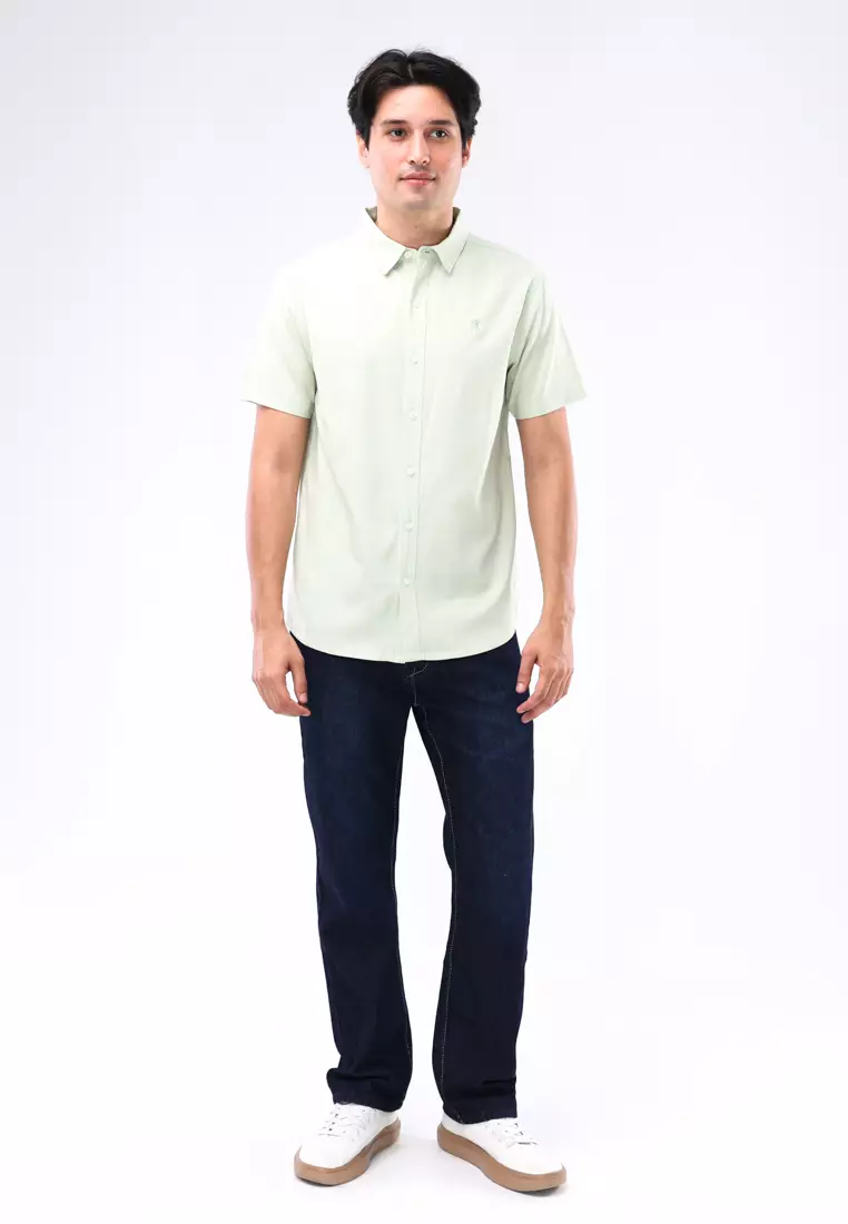 Woven Polo Short Sleeves