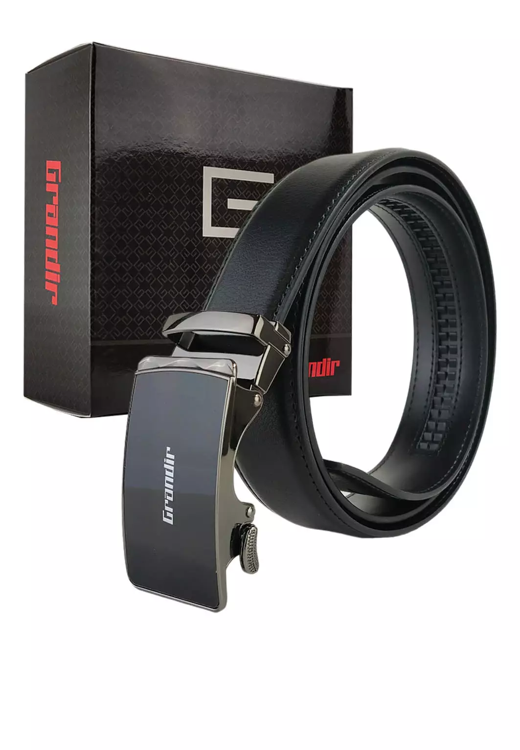 Grandir Ikat Pinggang Pria Kulit Sintetis Sabuk Type Auto 0911724501BLA