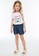 Trendyol navy Bow Detailed Shorts 2CE8FKA6AB7858GS_4