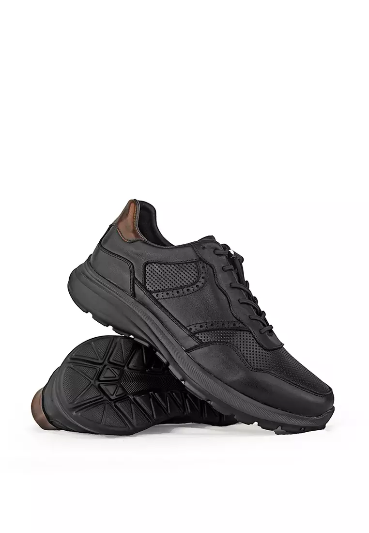 Sepatu Casual Pria Gino Mariani Gervaso Hitam