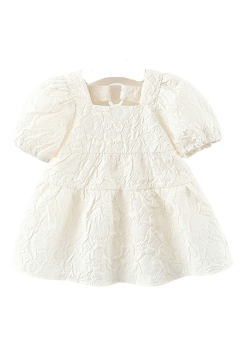 RAISING LITTLE white Castred Dresses 2D386KA3083EDCGS_1