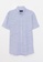 LC WAIKIKI blue Slim Fit Patterned Poplin Shirt 62E54AA2160720GS_6