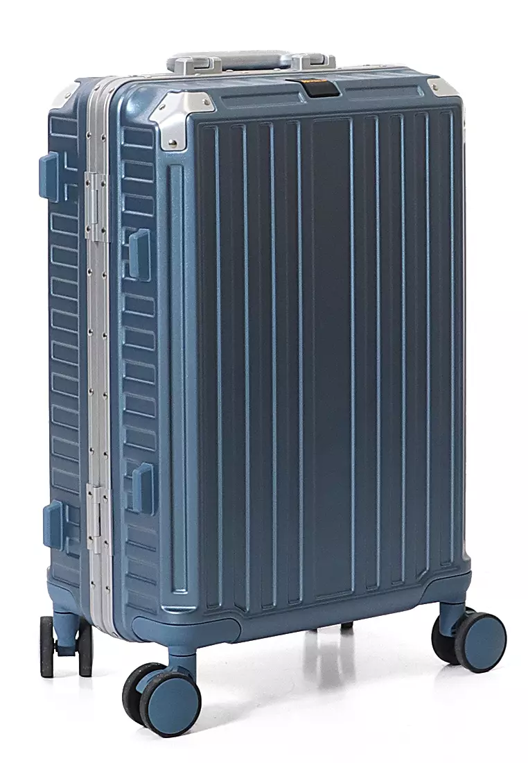 Belinda Koper Hardcase Size 20 Inch Suitcase Unisex TSA Lock Material Polycarbonate ORIGINAL - Blue