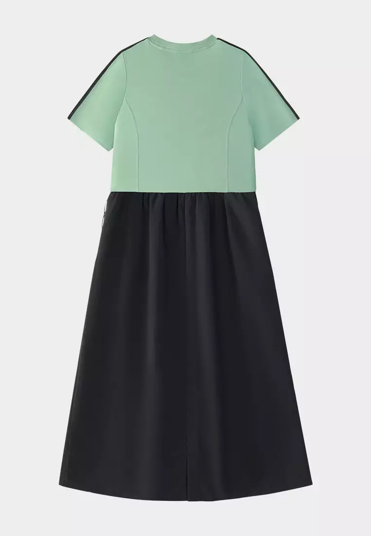 Buy FILA FILA FUSION INLINE CATEGORY CLUB SHORT SLEEVE TSHIRT Women Dress  (Black / Green) 2026 Online | ZALORA