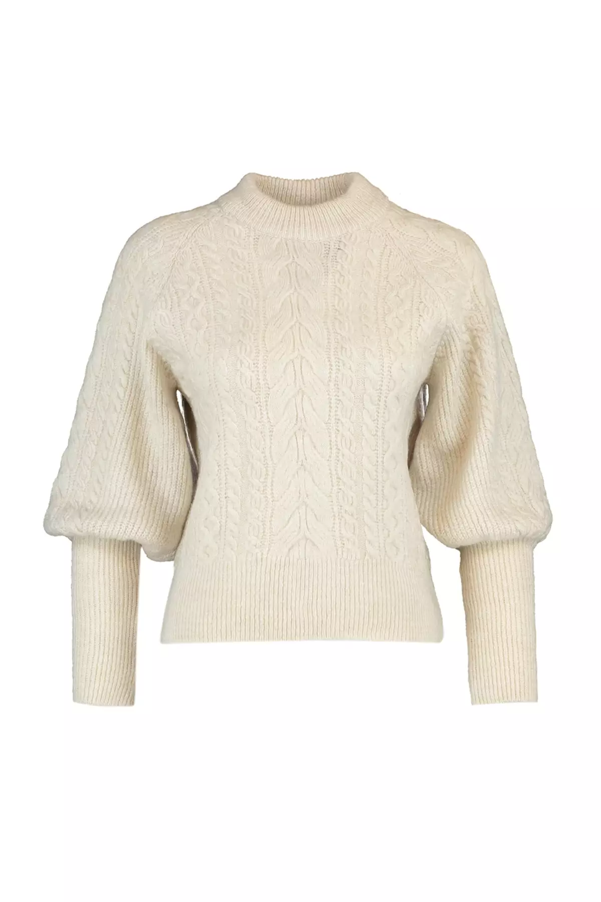 Textured Braid Sweater