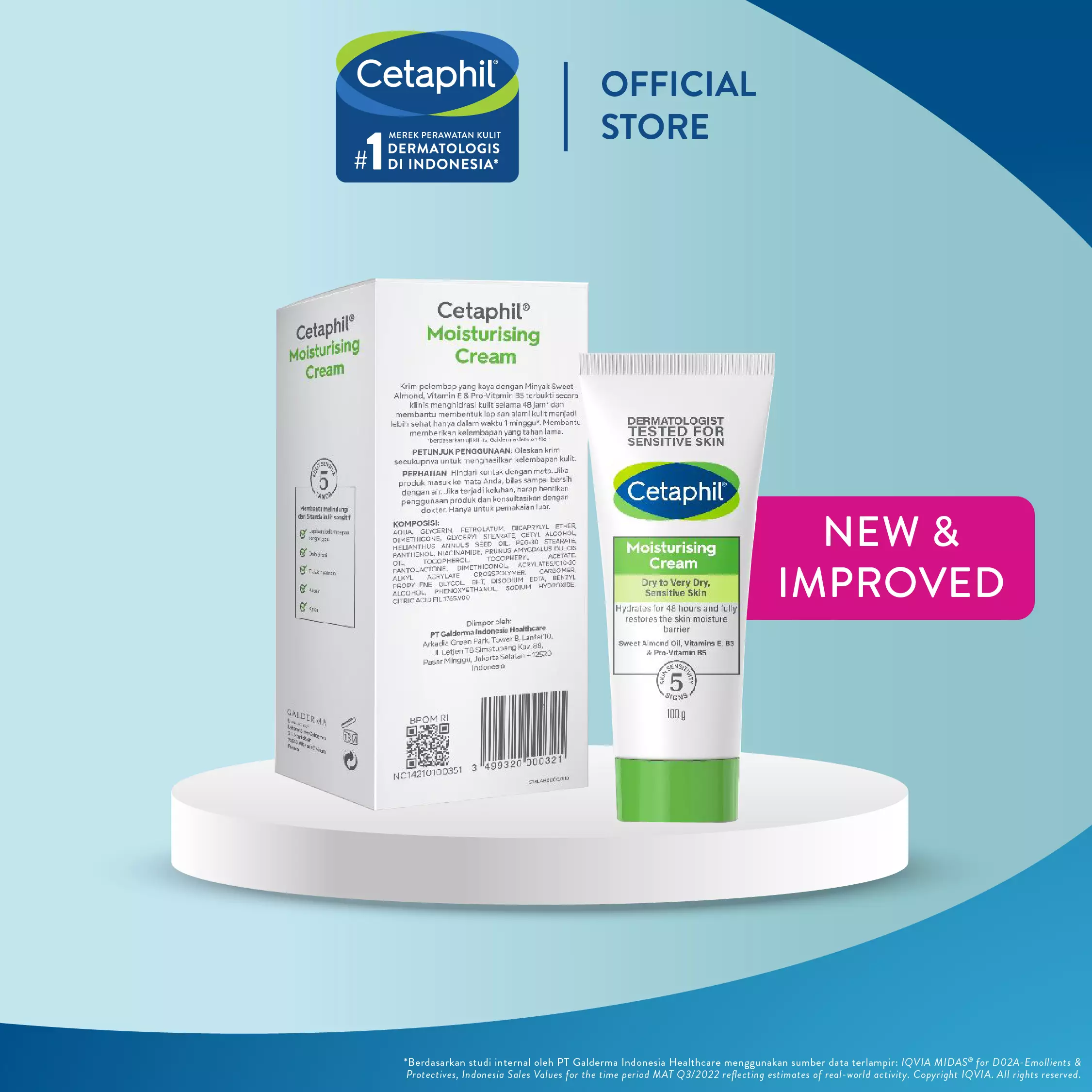 Cetaphil Moisturizing Cream - 100 g