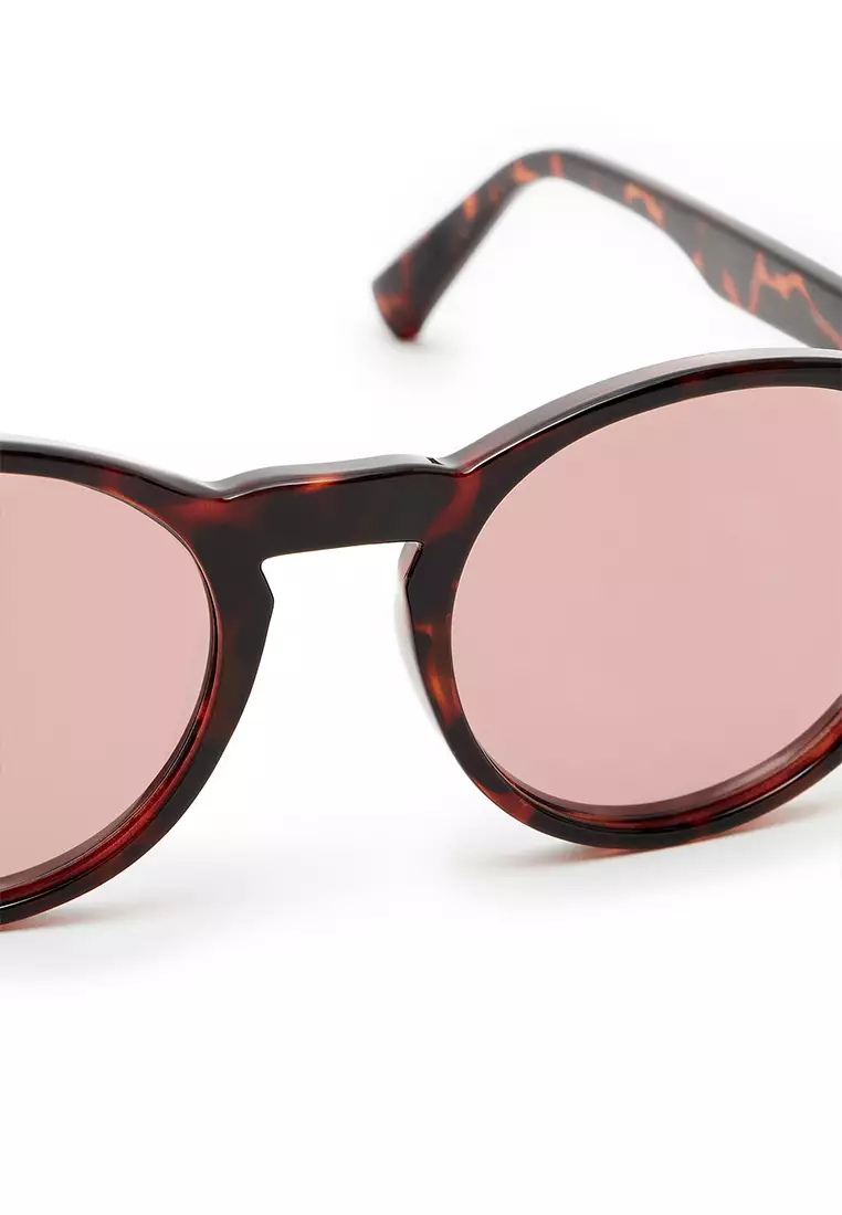 HAWKERS Dark Carey Rose Gold BEL AIR Sunglasses for Men and Women. Official Product Designed in Spain