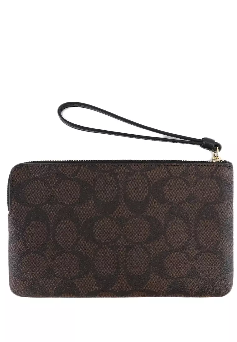 Coach hot sale zip wristlet