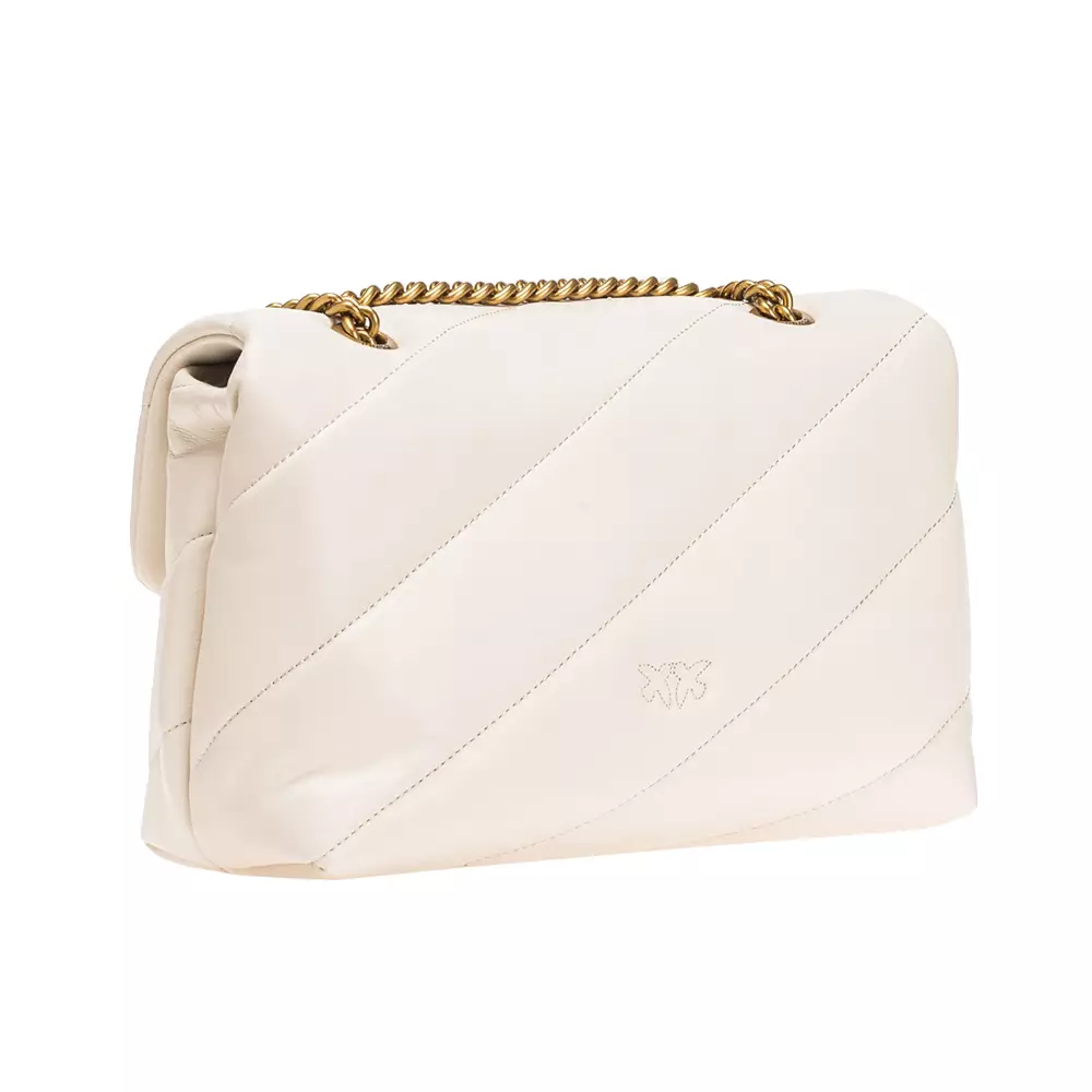 Classic Love Bag Puff Maxi Quilt White Ghw