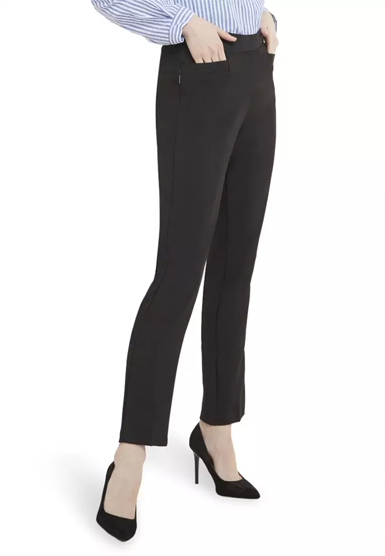 Celana Panjang Long Pants Bawahan Wanita Quality Premium - Black