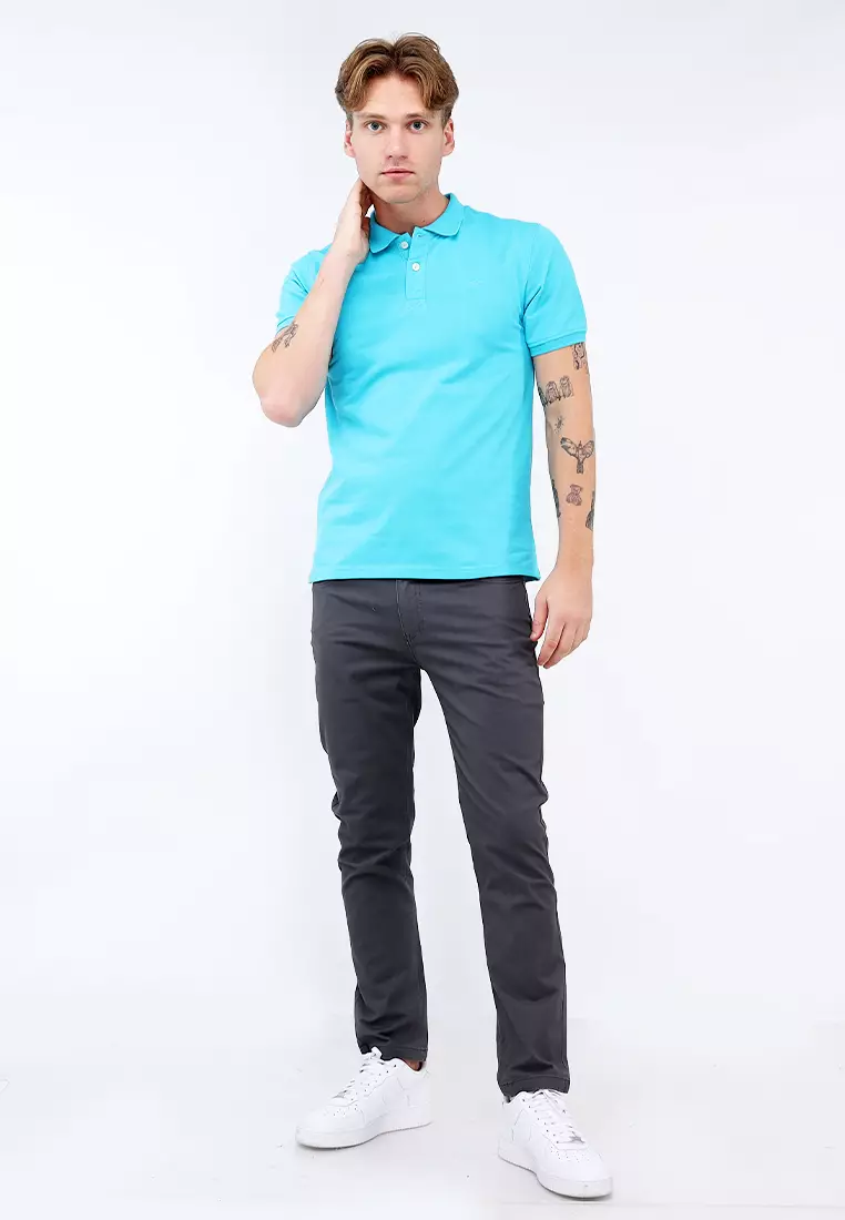 Buy Freego Mens Collared Polo Shirt Pique 2024 Online | ZALORA Philippines