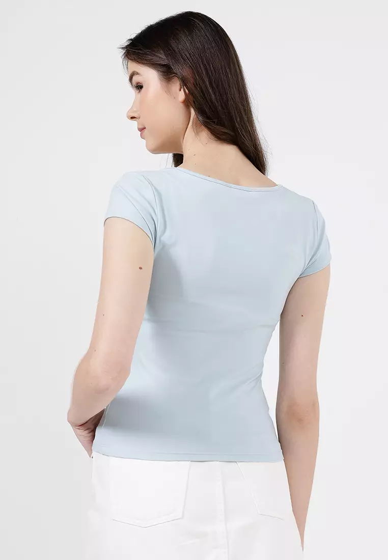 Hold Me Short Sleeves Top