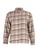 Trendyol beige Plaid Overshirt 040A3AA5F11B89GS_6