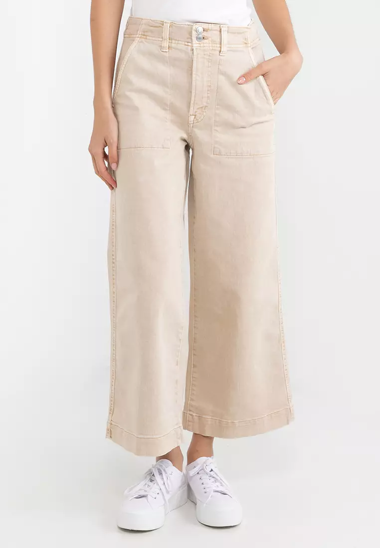 Buy Gap Organic Cotton Parachute Cargo Trousers from the Gap online shop