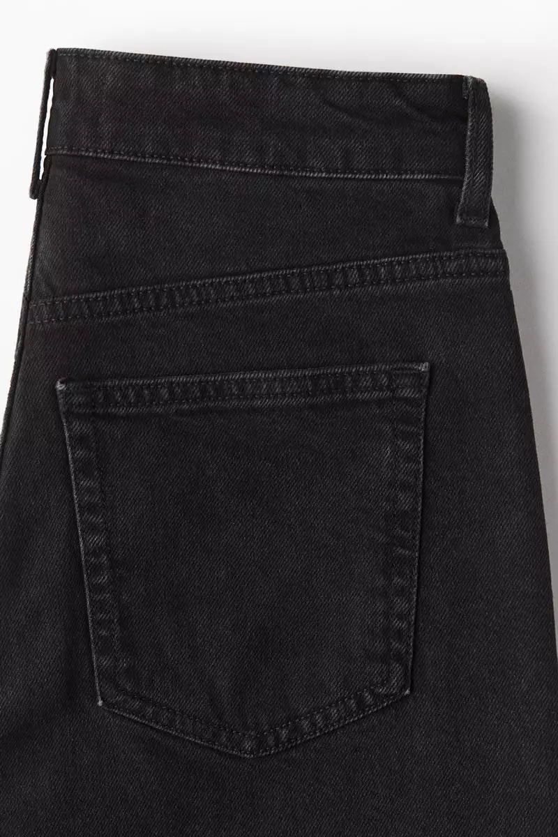 Mom Slim Fit High Waist Ankle Jeans