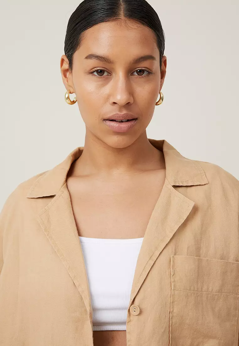 Frankie Linen Short Sleeve Shirt