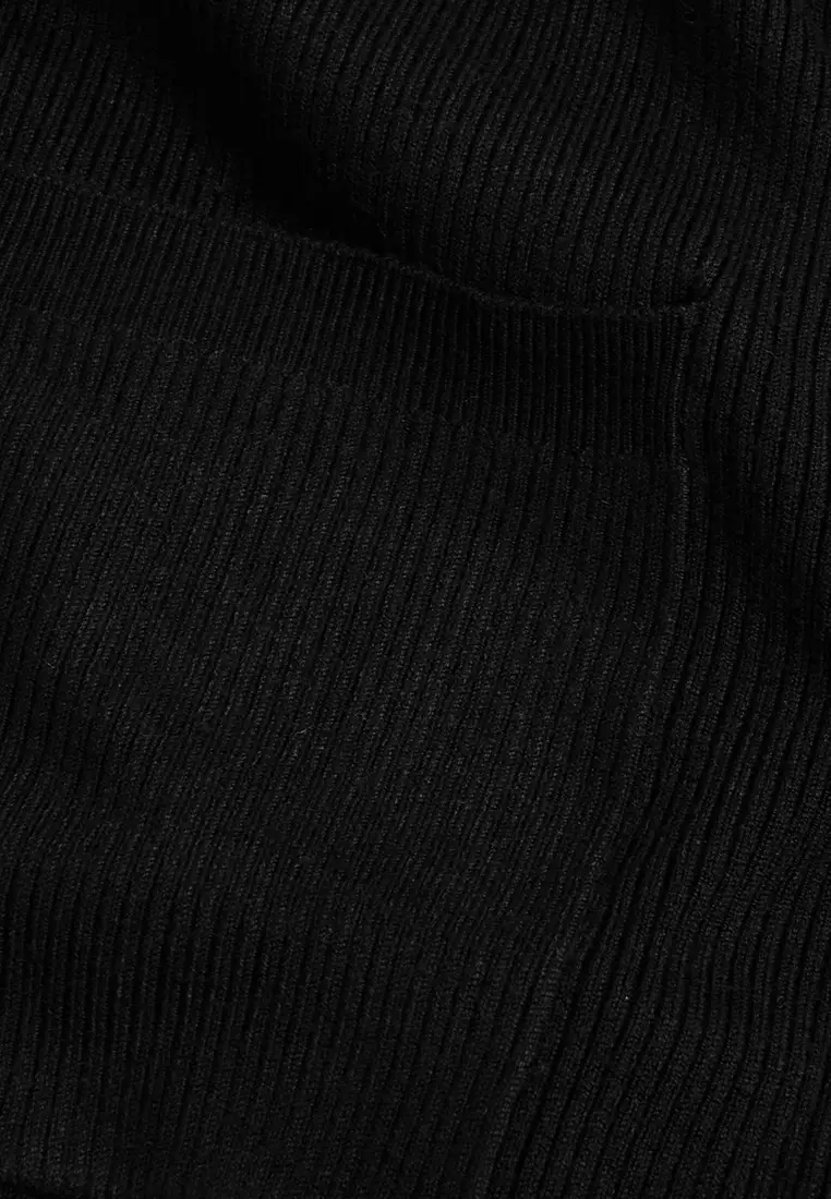 Ribbed Edge to Edge Longline Cardigan