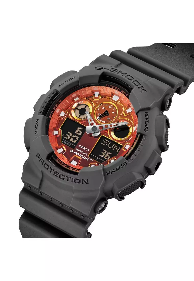 CASIO G-SHOCK GA-100FL-8A